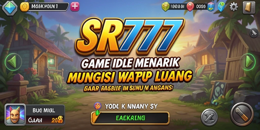 Tampilan gameplay SR777 dengan elemen Idle yang mengasyikkan.